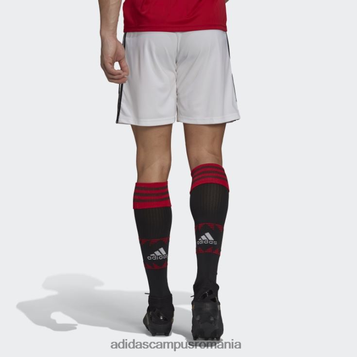 adidas campus romania pantaloni scurți home manchester united 22/23 alb bărbați alb J266N213147