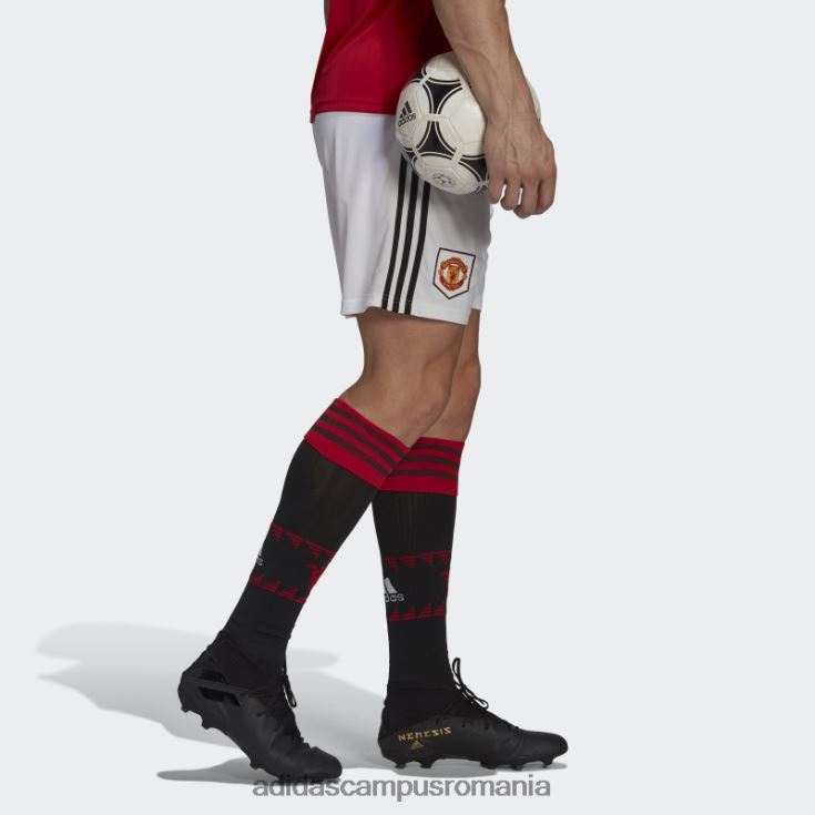 adidas campus romania pantaloni scurți home manchester united 22/23 alb bărbați alb J266N213147