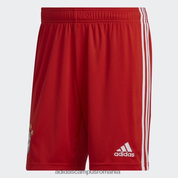 adidas campus romania pantaloni scurți home roșu fc bayern 22/23 bărbați roșu J266N214315