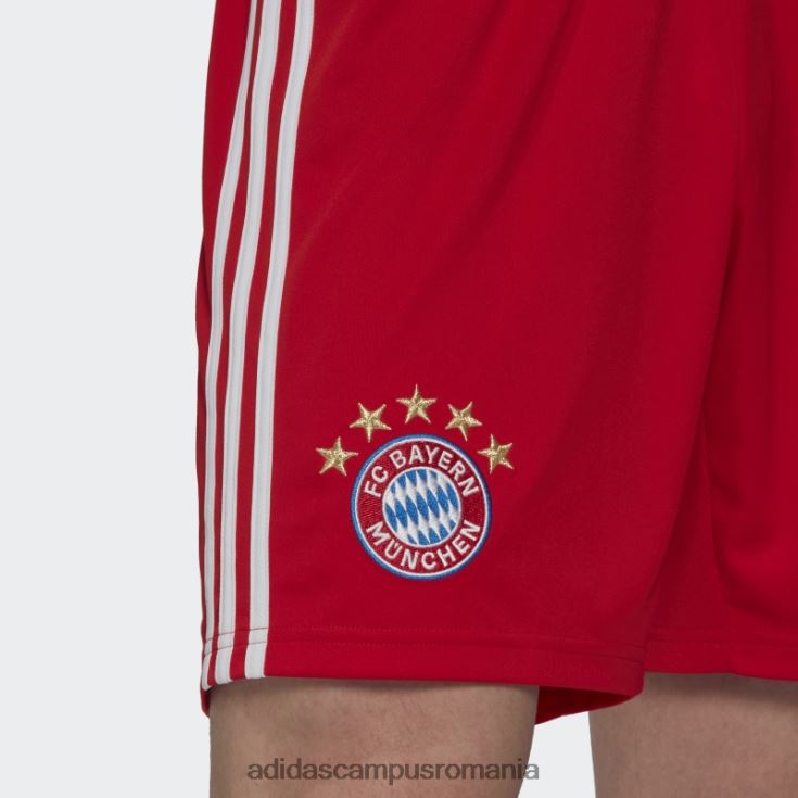 adidas campus romania pantaloni scurți home roșu fc bayern 22/23 bărbați roșu J266N214315