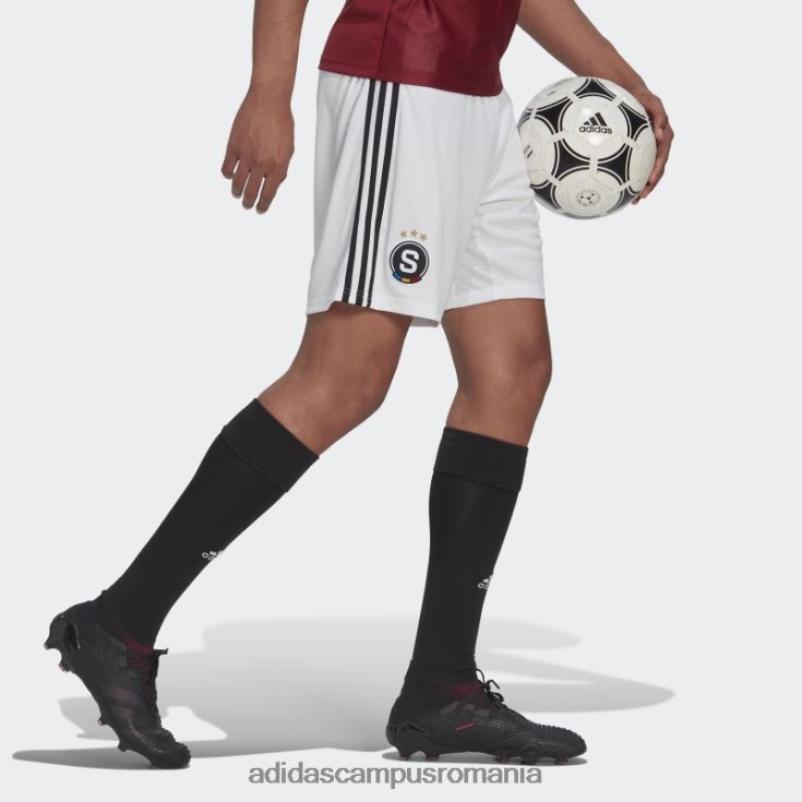 adidas campus romania pantaloni scurți home sparta praga 22/23 alb bărbați alb J266N214387