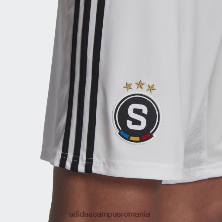 adidas campus romania pantaloni scurți home sparta praga 22/23 alb bărbați alb J266N214387