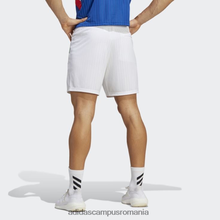adidas campus romania pantaloni scurți icon italia alb bărbați alb J266N26236