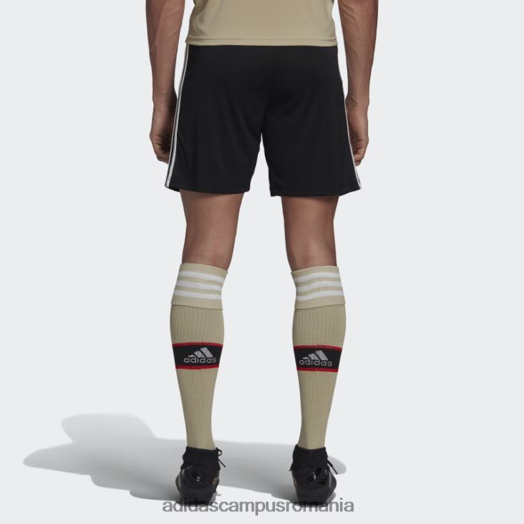 adidas campus romania pantaloni scurți negru ajax amsterdam x daily paper 22/23 al treilea adidas bărbați negru J266N214559