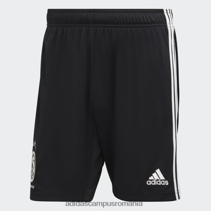 adidas campus romania pantaloni scurți negru ajax amsterdam x daily paper 22/23 al treilea adidas bărbați negru J266N214559
