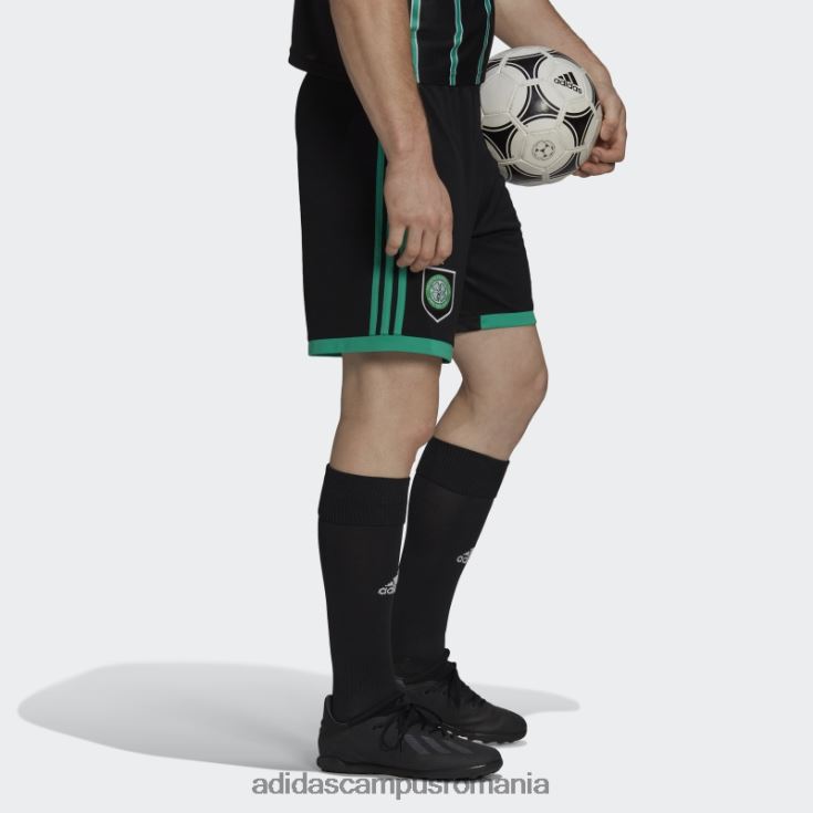 adidas campus romania pantaloni scurți negru celtic fc 22/23 deplasare bărbați negru J266N214243