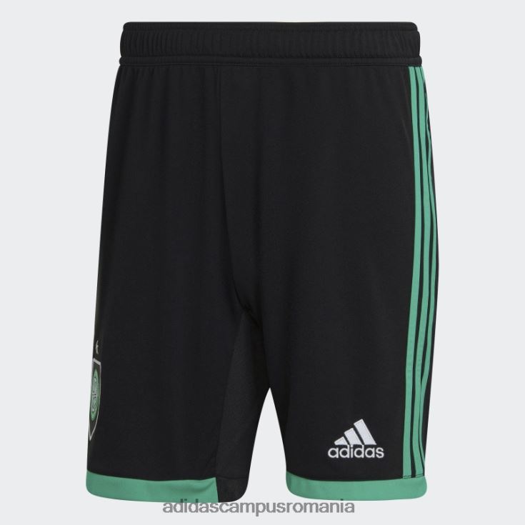 adidas campus romania pantaloni scurți negru celtic fc 22/23 deplasare bărbați negru J266N214243