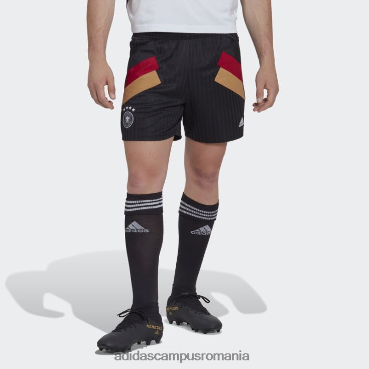 adidas campus romania pantaloni scurți negru cu iconiță germania adidas bărbați alb negru J266N27311