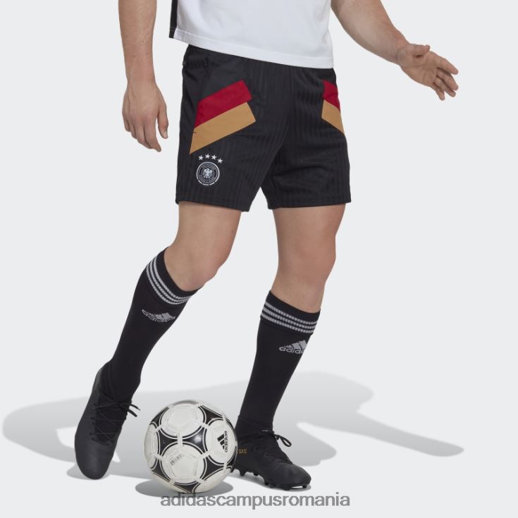 adidas campus romania pantaloni scurți negru cu iconiță germania adidas bărbați alb negru J266N27311
