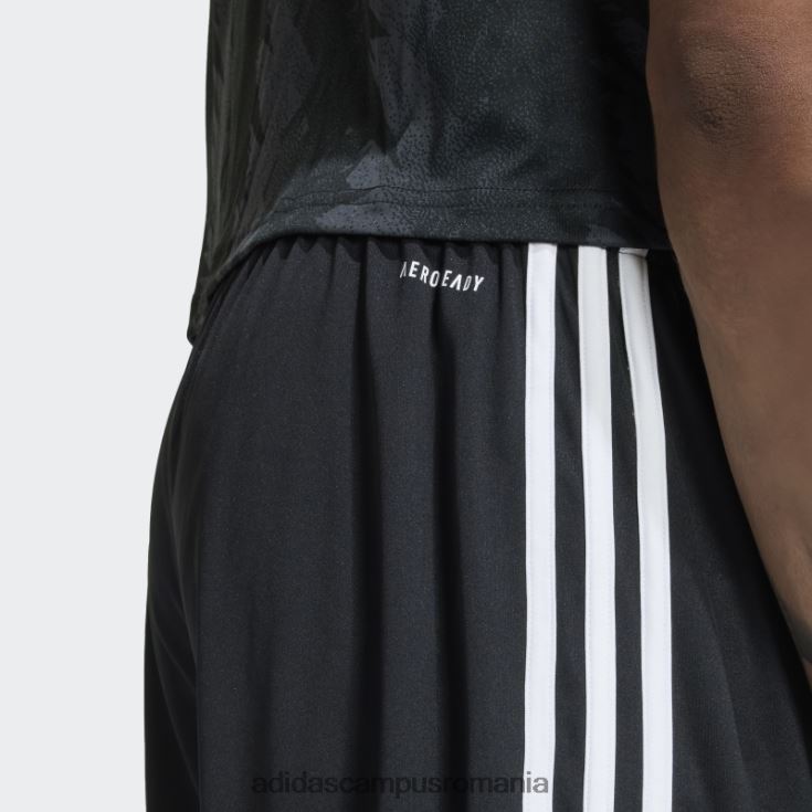 adidas campus romania pantaloni scurți negru juventus 22/23 deplasare adidas bărbați alb negru J266N214421