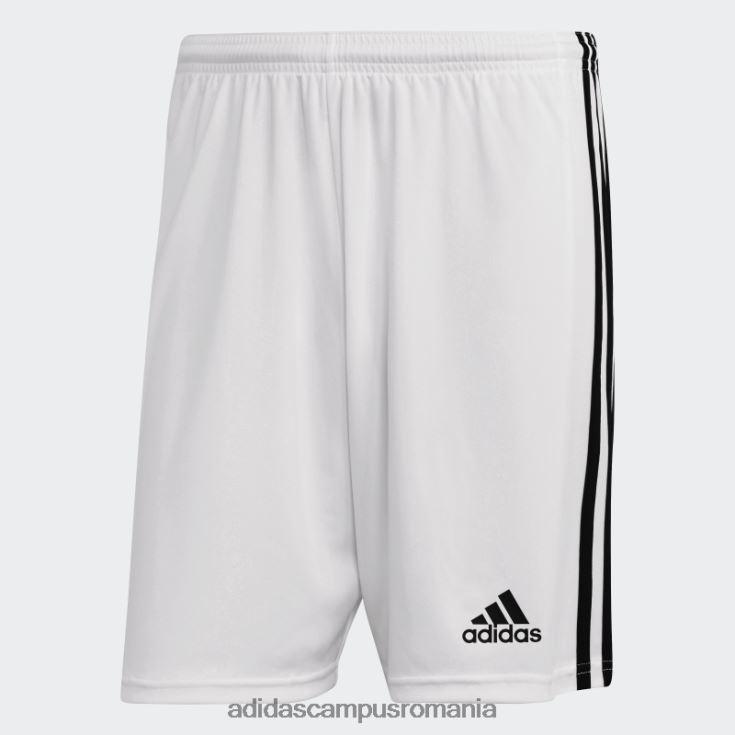 adidas campus romania pantaloni scurți squadra 21 alb bărbați alb negru J266N21106