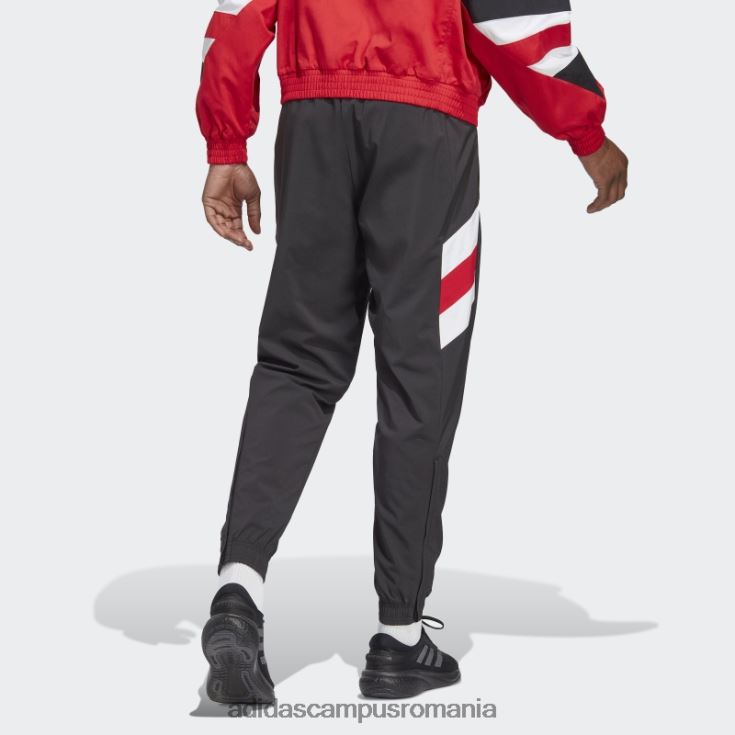 adidas campus romania pantaloni tesuti icon manchester united negri bărbați negru J266N26097