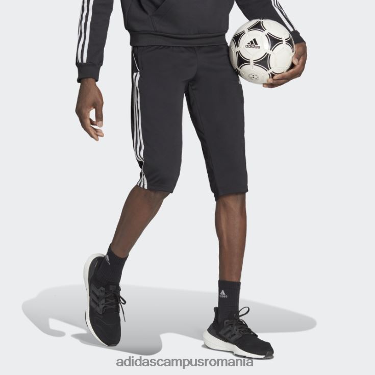 adidas campus romania pantaloni tiro black 23 league 3/4 bărbați negru J266N24885