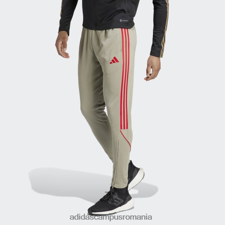 adidas campus romania pantaloni tiro pebble argintiu bărbați pietriș argintiu/stacojiu J266N25465