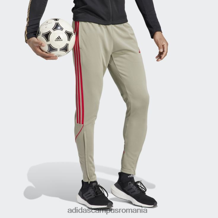 adidas campus romania pantaloni tiro pebble argintiu bărbați pietriș argintiu/stacojiu J266N25465