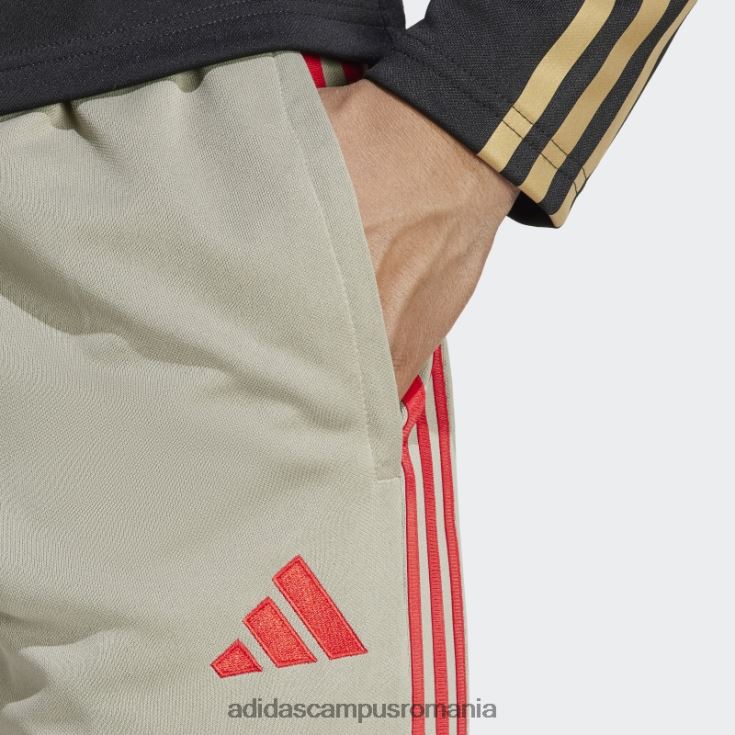 adidas campus romania pantaloni tiro pebble argintiu bărbați pietriș argintiu/stacojiu J266N25465