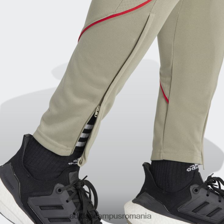 adidas campus romania pantaloni tiro pebble argintiu bărbați pietriș argintiu/stacojiu J266N25465