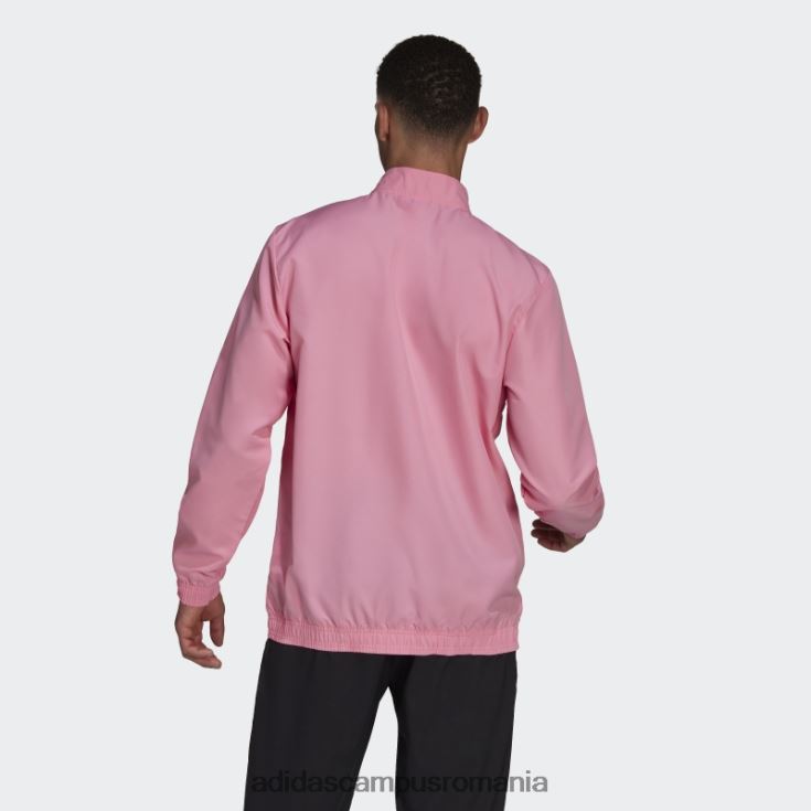 adidas campus romania pink glow entrada 22 prezentare track top bărbați strălucire roz J266N214254