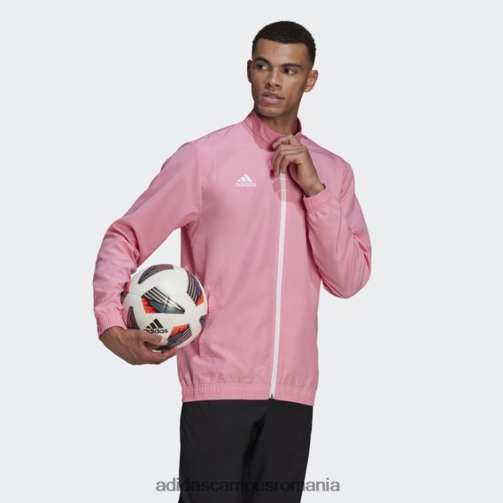 adidas campus romania pink glow entrada 22 prezentare track top bărbați strălucire roz J266N214254
