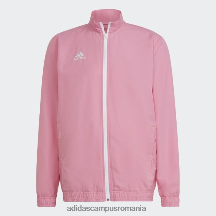 adidas campus romania pink glow entrada 22 prezentare track top bărbați strălucire roz J266N214254