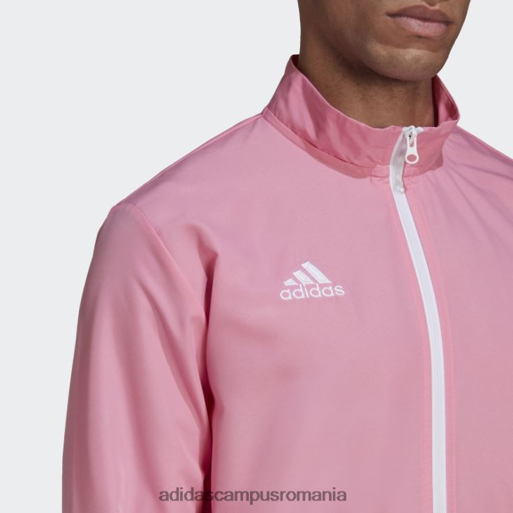 adidas campus romania pink glow entrada 22 prezentare track top bărbați strălucire roz J266N214254