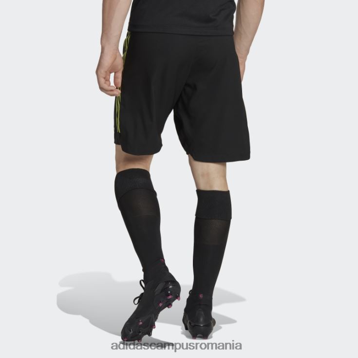 adidas campus romania real madrid 22/23 treilea pantaloni scurți autentici negri bărbați negru/var J266N214395