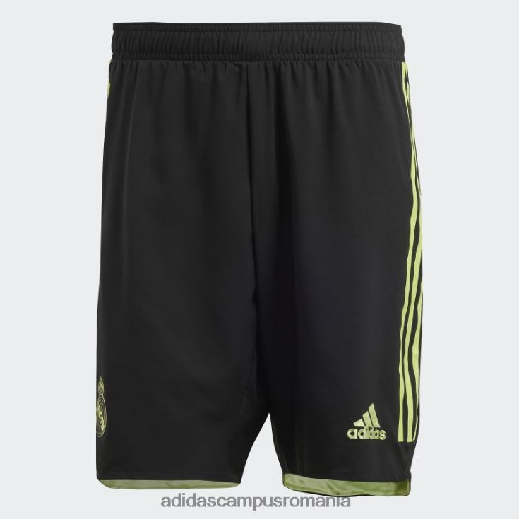 adidas campus romania real madrid 22/23 treilea pantaloni scurți autentici negri bărbați negru/var J266N214395