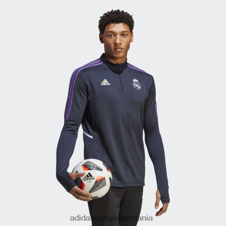 adidas campus romania real madrid condivo 22 top de antrenament night navy bărbați marina de noapte J266N214360