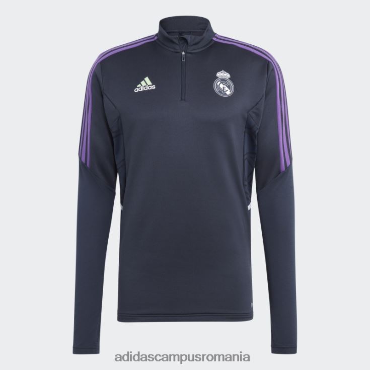 adidas campus romania real madrid condivo 22 top de antrenament night navy bărbați marina de noapte J266N214360