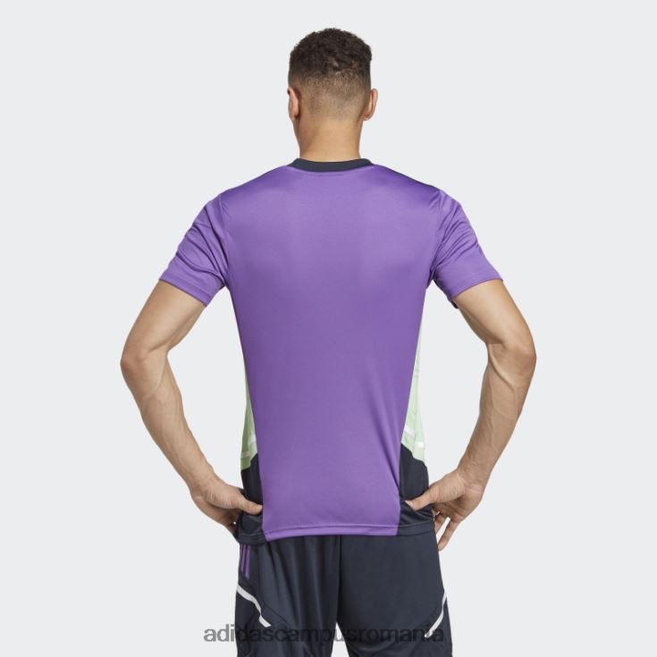 adidas campus romania real madrid condivo 22 tricou de antrenament mov fashion bărbați Violet J266N25455