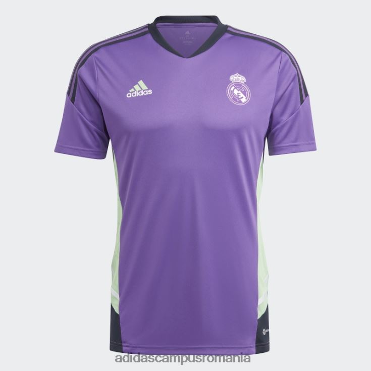 adidas campus romania real madrid condivo 22 tricou de antrenament mov fashion bărbați Violet J266N25455