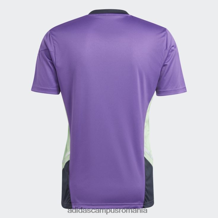 adidas campus romania real madrid condivo 22 tricou de antrenament mov fashion bărbați Violet J266N25455