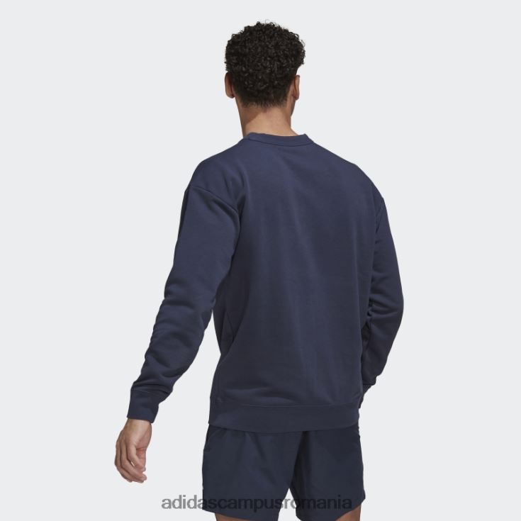 adidas campus romania real madrid dna crew hanorac noapte bleumarin bărbați marina de noapte J266N214192