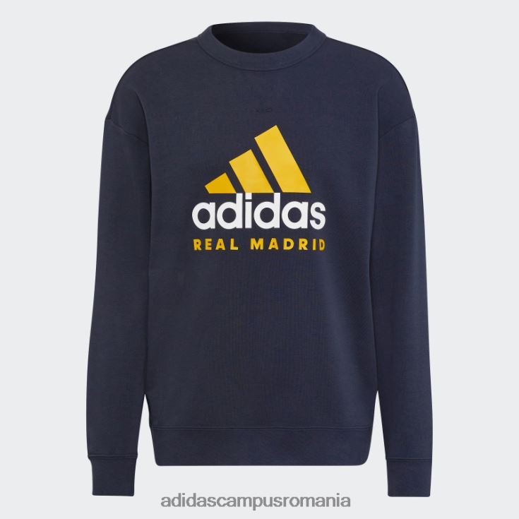 adidas campus romania real madrid dna crew hanorac noapte bleumarin bărbați marina de noapte J266N214192