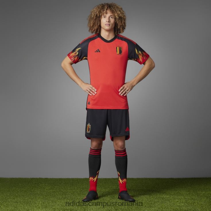 adidas campus romania red belgia 22 home tricou autentic adidas bărbați roșu/negru J266N27299