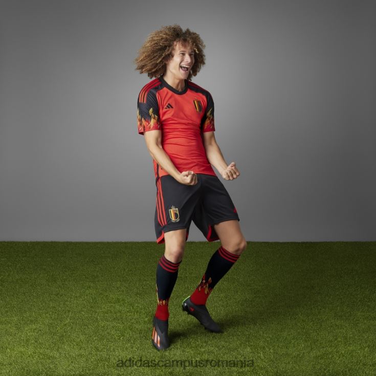 adidas campus romania red belgia 22 home tricou autentic adidas bărbați roșu/negru J266N27299