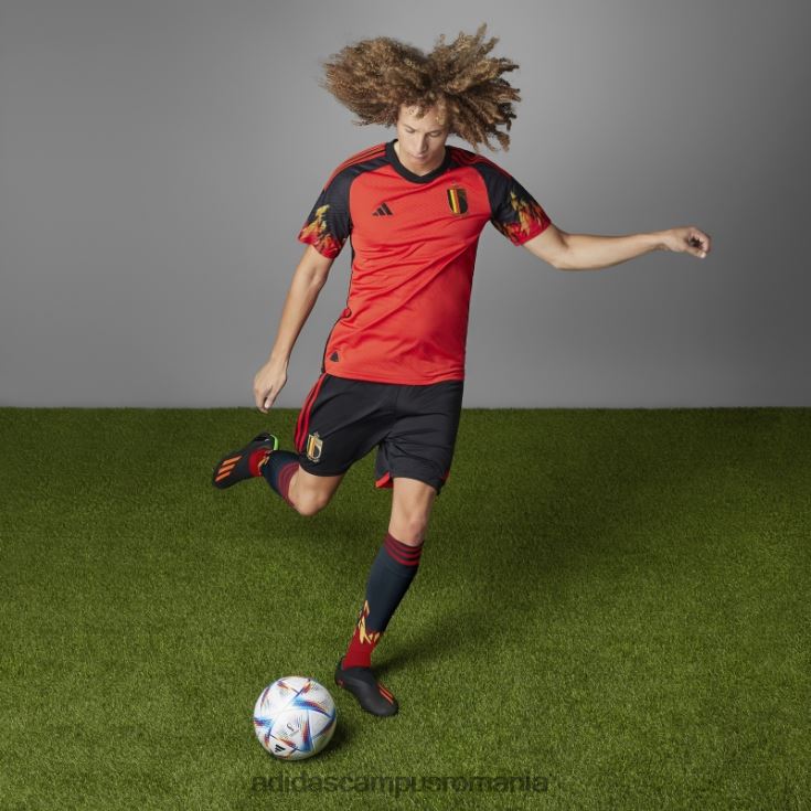 adidas campus romania red belgia 22 home tricou autentic adidas bărbați roșu/negru J266N27299