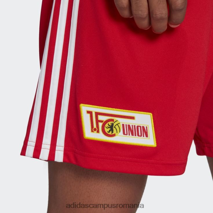 adidas campus romania roșu 1. fc union berlin 22/23 pantaloni scurți acasă adidas bărbați roșu J266N214307