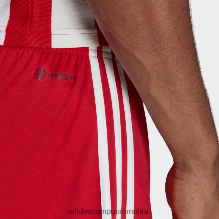 adidas campus romania roșu 1. fc union berlin 22/23 pantaloni scurți acasă adidas bărbați roșu J266N214307