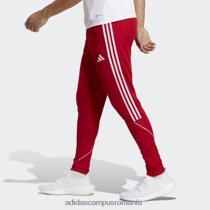 adidas campus romania roșu tiro 23 league pantaloni fashion bărbați roșu J266N24852