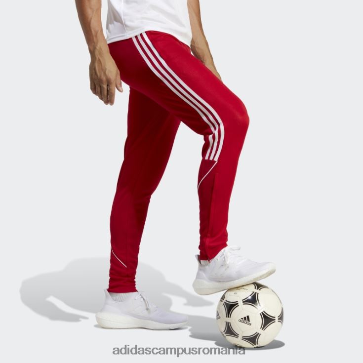 adidas campus romania roșu tiro 23 league pantaloni fashion bărbați roșu J266N24852