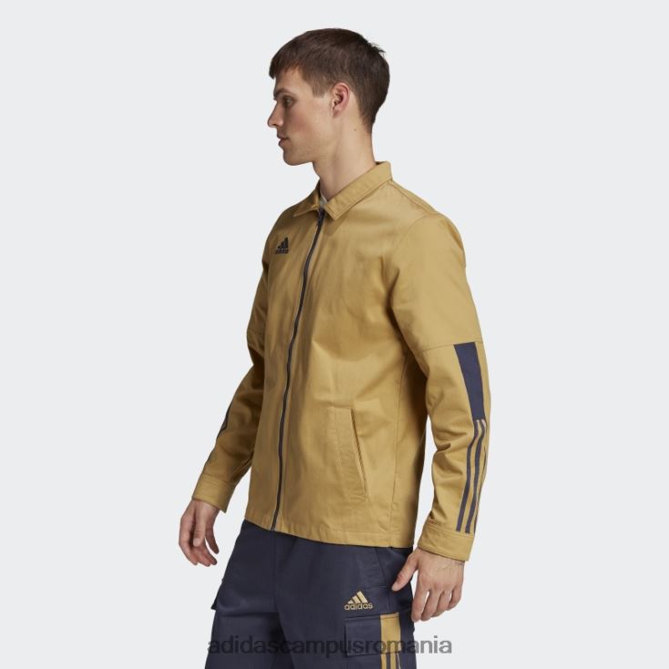 adidas campus romania supracămașă tiro bej auriu bărbați bej auriu J266N214710