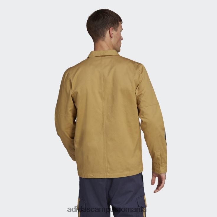 adidas campus romania supracămașă tiro bej auriu bărbați bej auriu J266N214710