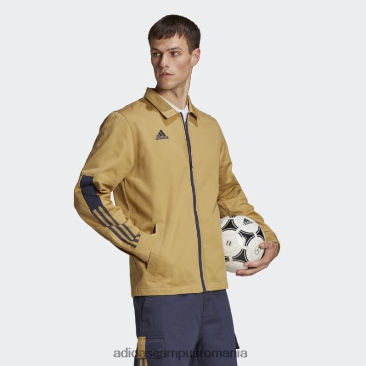 adidas campus romania supracămașă tiro bej auriu bărbați bej auriu J266N214710