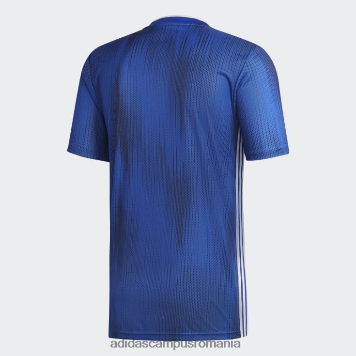 adidas campus romania tiro 19 tricou alb fashion bărbați albastru îndrăzneț/alb J266N215165