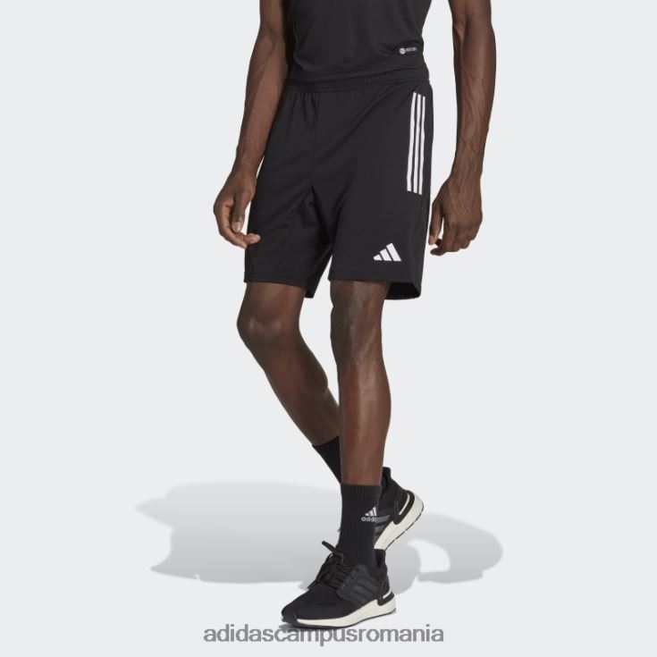 adidas campus romania tiro 23 pro heat.rdy pantaloni scurți negri bărbați alb negru J266N213784