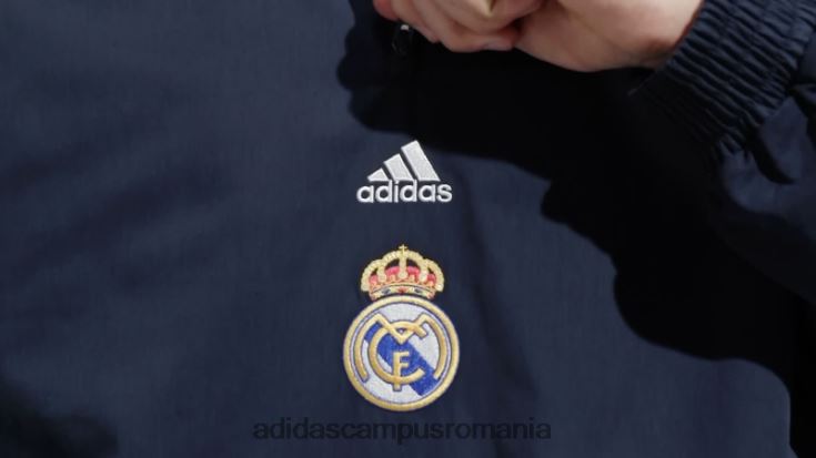 adidas campus romania top cu iconiță bleumarin real madrid bărbați marina de noapte J266N26023