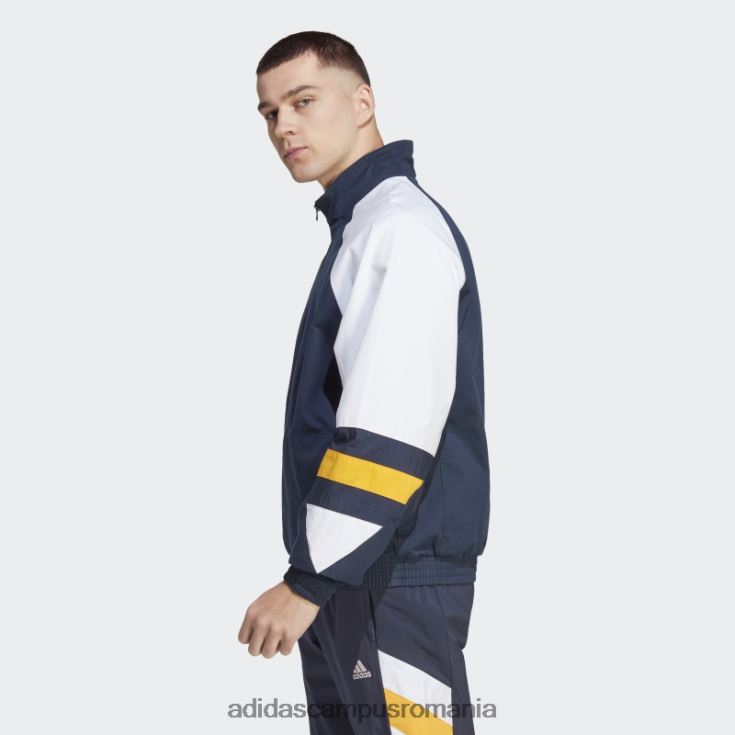 adidas campus romania top cu iconiță bleumarin real madrid bărbați marina de noapte J266N26023