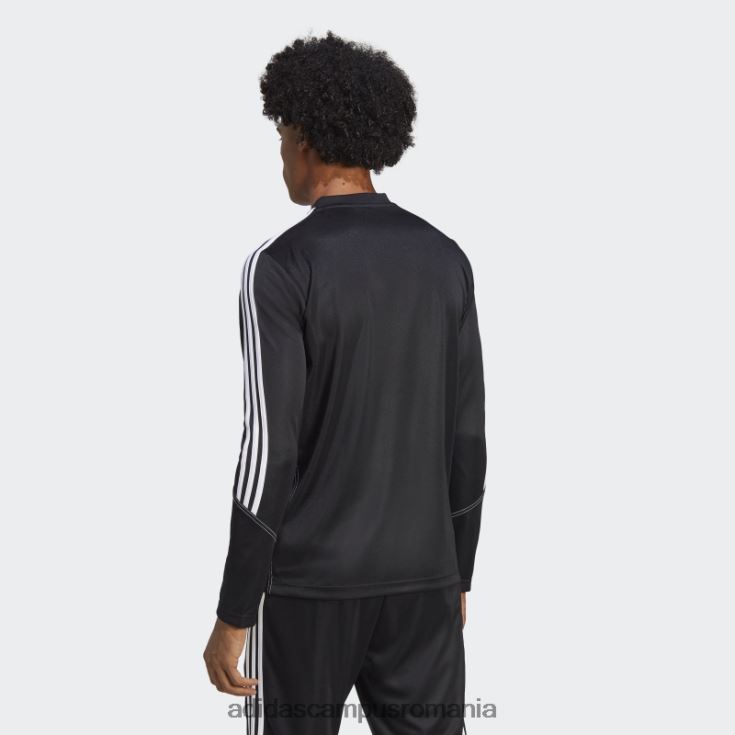adidas campus romania top de antrenament club negru tiro 23 bărbați alb negru J266N213876