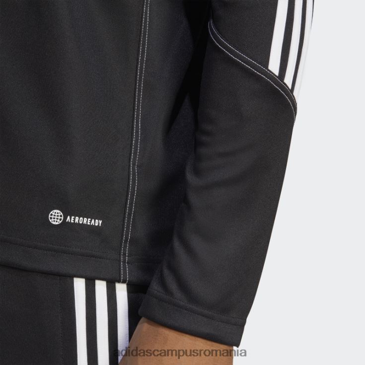 adidas campus romania top de antrenament club negru tiro 23 bărbați alb negru J266N213876